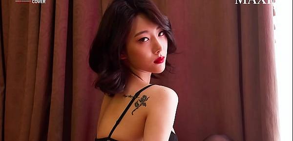  公众号【91公社】韩国性感模特内衣撮影现场及花絮采访
